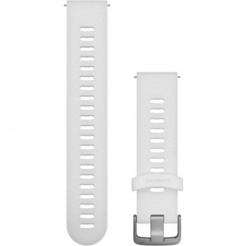 Ремешок GARMIN QUICK RELEASE BAND 20MM WHITE/STAINLESS FR245 Ремешок GARMIN QUICK RELEASE BAND 20MM WHITE/STAINLESS FR245