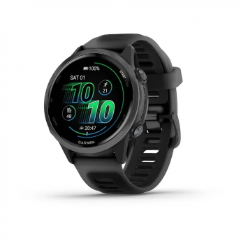 Смарт-часы GARMIN FORERUNNER 570 (42 мм) грифельно-серый алюминий/черный